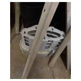 Large Lot of Items Against Wall