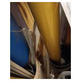 Large Lot of Items Against Wall