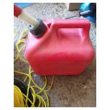 Ladder Rung Step, (2) Rolls of Heavy Plastic Twine, Gas Can