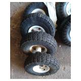 (6) Garden Tool Wheels