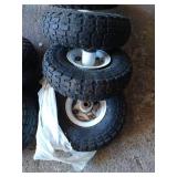 (6) Garden Tool Wheels