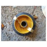 Bucket With Several Heavy Casters