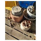 Contents of Porch - Lawn Chairs, Wind Chimes, Etc