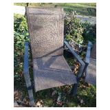 (2) Nice Adjustable Metal Patio Chairs