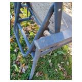 (2) Nice Adjustable Metal Patio Chairs