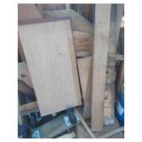 HUGE Pile of Wood, Casters, Umbrella, Window, Etc