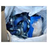 Large Plastic Tote Full of Items