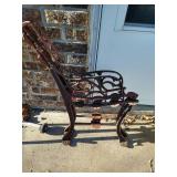 Wrought Iron Bench/Chair Ends
