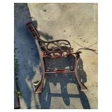 Wrought Iron Bench/Chair Ends