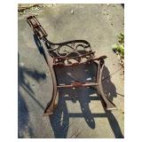 Wrought Iron Bench/Chair Ends