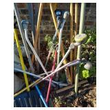 Huge Garden Lot - Apple Picker, Post Hole Digger, Etc Etc