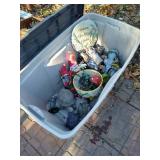 Huge Tote Garden Decor - Turtles, Gnomes, Etc