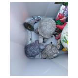Huge Tote Garden Decor - Turtles, Gnomes, Etc