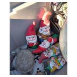 Huge Tote Garden Decor - Turtles, Gnomes, Etc