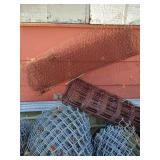Huge Lot of Metal Fence Rolls - Various Sizes