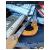HUGE Misc. Lot - Saws/Blades, Levels, Clamps, Etc