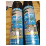 (2) New Rolls of Yard Fabric