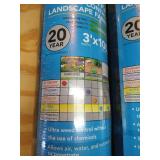 (2) New Rolls of Yard Fabric