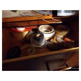 Dresser Drawer Contents - Numerous Rolls of Tape, Etc