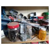 Shelf FULL of Hardware/Parts Contents - HUGE LOT!!!!