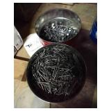 (2) Coffee Cans of Nails