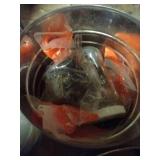 (4) Coffee Cans of Hinges