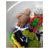 Bucket of Vintage Toys - Transformers, Etc