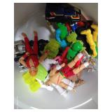 Bucket of Vintage Toys - Transformers, Etc