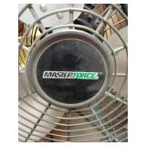 MasterForce Metal Floor Fan & Vintage Hunter Heater
