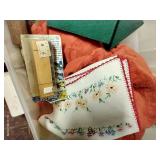 Tote of Misc - Plaster Molds, Boy Scout Derby Kit, Torch, Etc