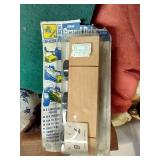 Tote of Misc - Plaster Molds, Boy Scout Derby Kit, Torch, Etc