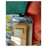 Tote of Misc - Plaster Molds, Boy Scout Derby Kit, Torch, Etc