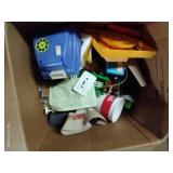 Large Box of Vintage Toys - Mostly Plastic Farm Set