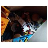 Large Box of Vintage Toys - Mostly Plastic Farm Set