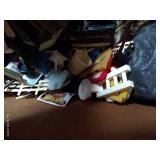 Large Box of Vintage Toys - Mostly Plastic Farm Set