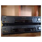 (2) Sony VHS Players