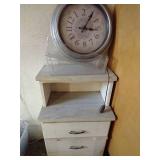 Nightstand & Clock