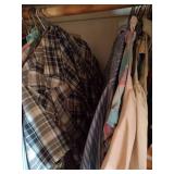 Closet Full of Clothes - Military, Vintage, Etc.