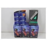New Unopened VHS Tapes & DVC Cartridges