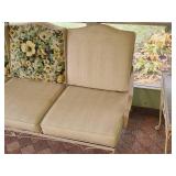 Vintage Patio Sofa, End Tables & Plant Stand