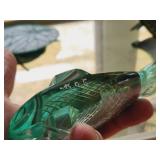 Steel & Glass Shelf/Sea Shells & Décor Lot