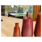 3 Vintage Foncesco Wine Bottles.