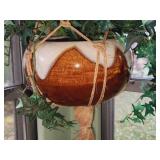 Vintage California Pottery Works Hanging Planter