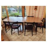MCM Dining Table & 6 Chairs