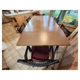 MCM Dining Table & 6 Chairs