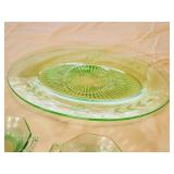 31 Pcs. Of Vintage Green Glass