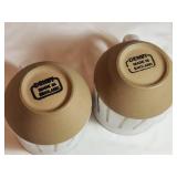 MCM Ceramic Coffee Cups & Cream/Sugar