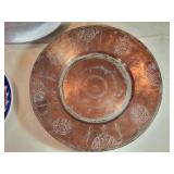 3 Vintage Handmade Turkish Plates