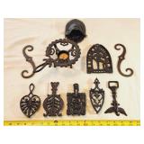 Vintage Decorative Cast Iron Lot