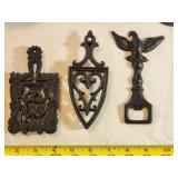 Vintage Decorative Cast Iron Lot